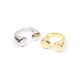 COPULA CIRCULAR RINGS - AVAILABLE IN SILVER AND GOLD